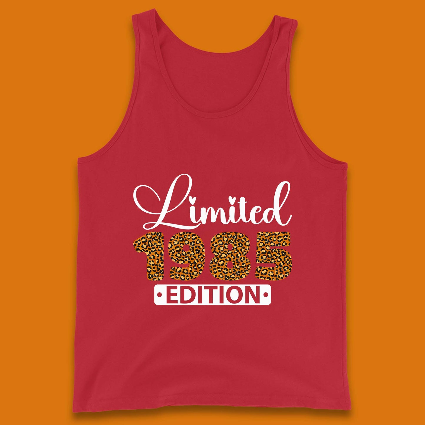 Limited 1985 Edition Born In 1985 Vintage Retro 38th Birthday 38 Year Old Birthday Tank Top