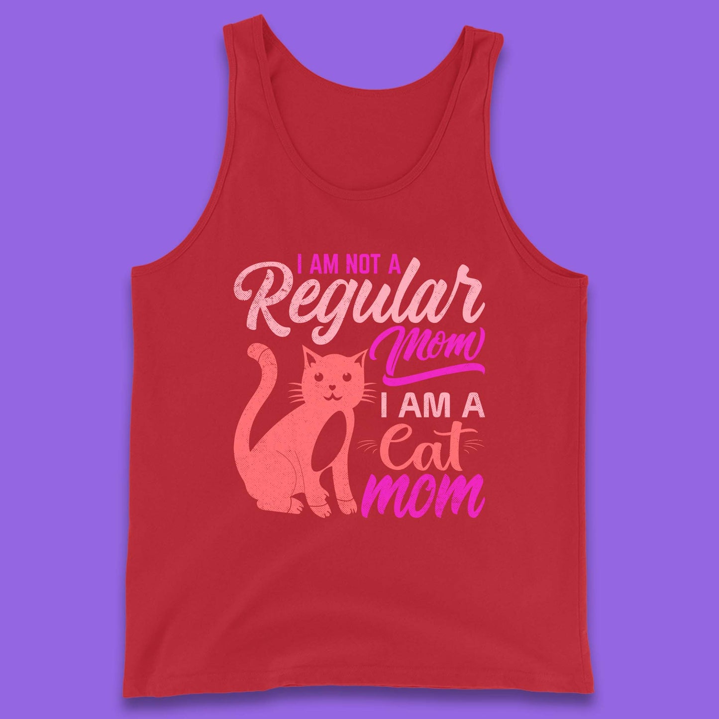 I Am A Cat Mom Tank Top
