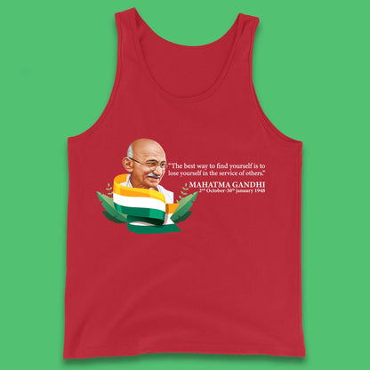 Mahatma Gandhi Quotes Tank Top