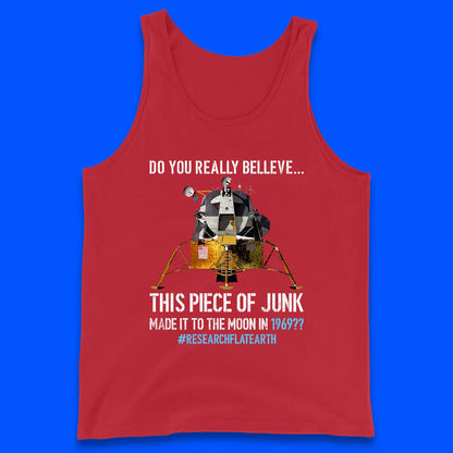 Research Flat Earth Tank Top