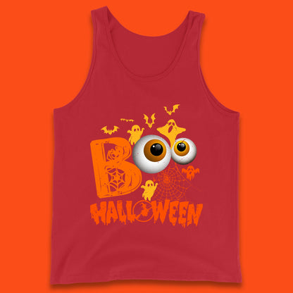 Halloween Spooky Boo Eye Balls Funny Halloween Boo Ghost Spooky Season Tank Top