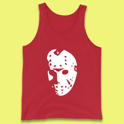 Halloween Jason Voorhees Horror Face Mask Friday The 13th Horror Movie Character Tank Top