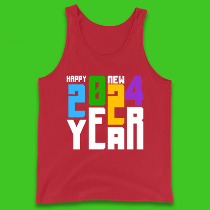 Happy New Year 2024 Tank Top