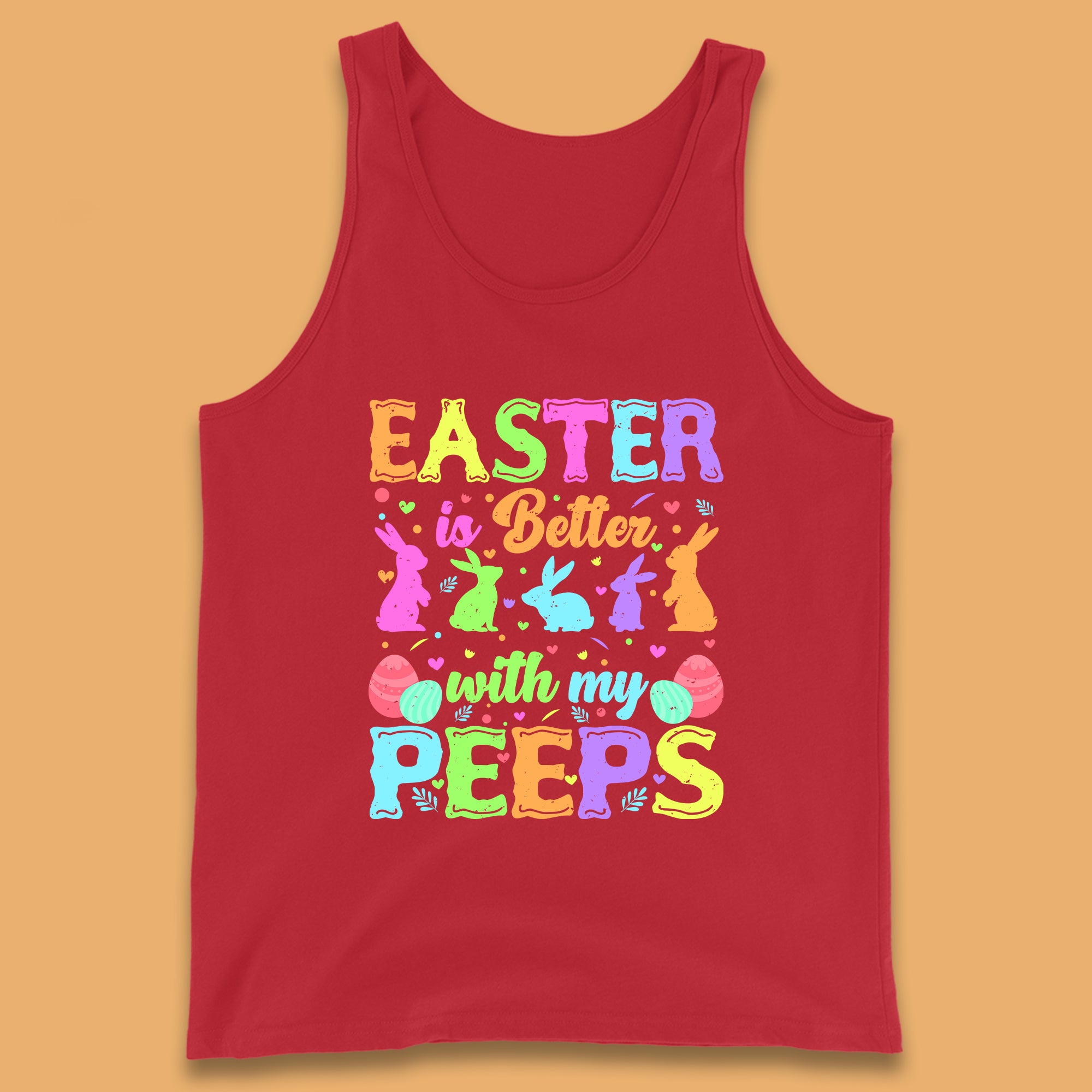 Easter Better With My Peeps Tank Top
