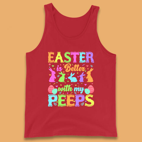 Easter Better With My Peeps Tank Top