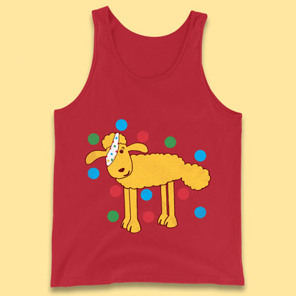 Spotty Pudsey Sheep Children In Need Dotty Spot Charity Raising Pudsey Sheep Tank Top