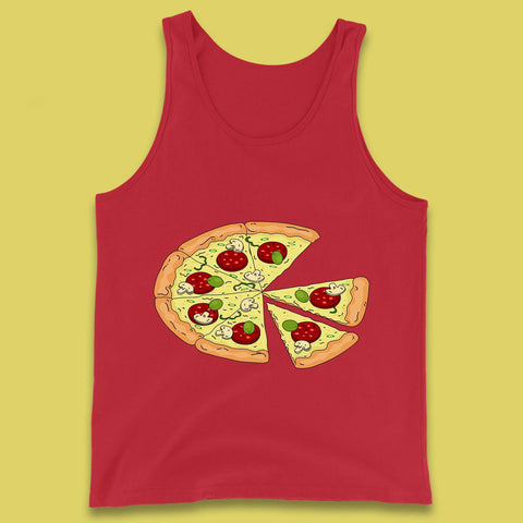 Italian Pizza Pizzaologist Pizza Lover Pizza Holic Pizza Addict Tank Top