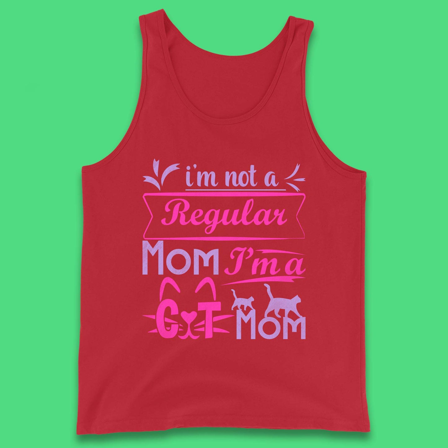 I'm A Cat Mom Tank Top