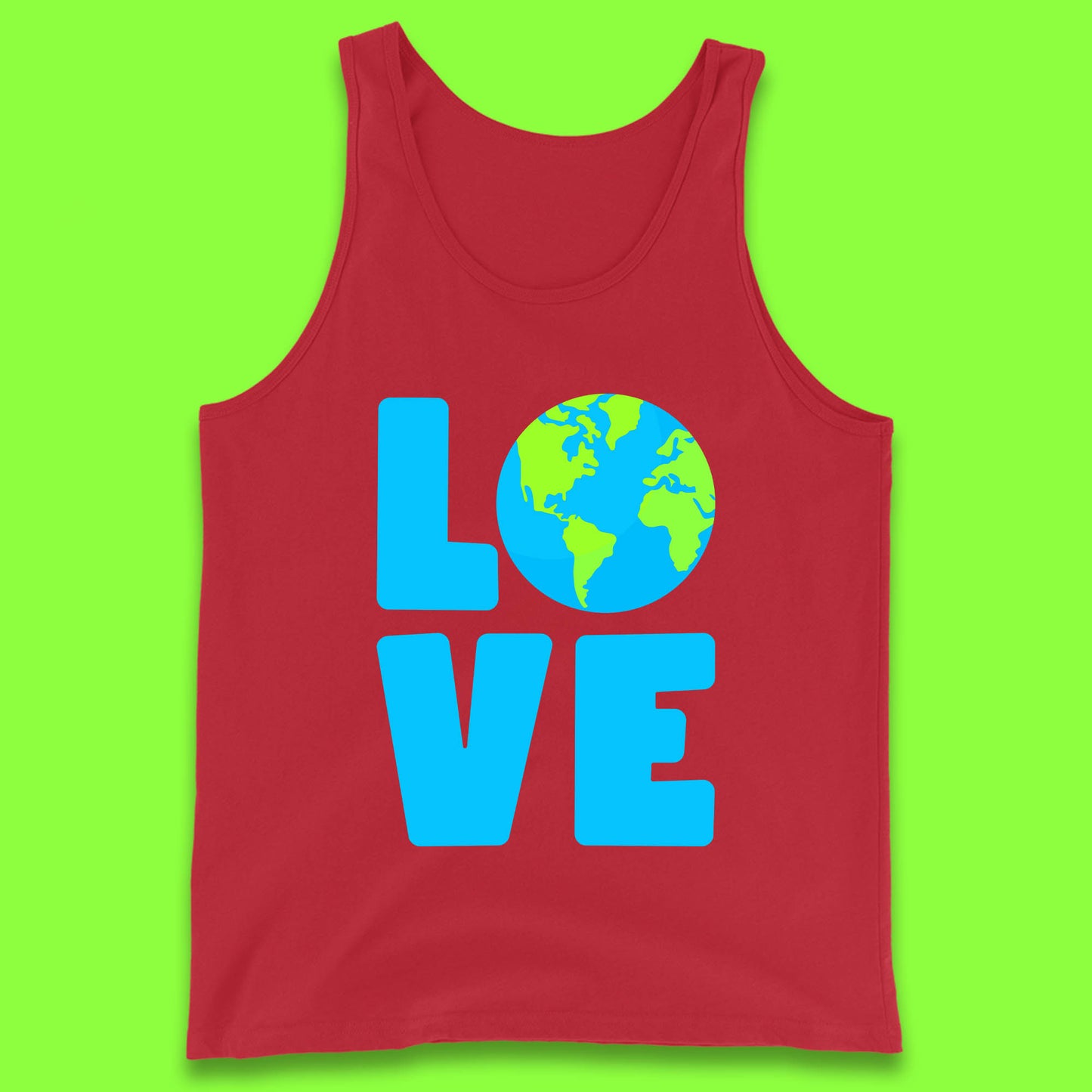 Love Earth Day Environmental Climate Change Save The Planet Tank Top