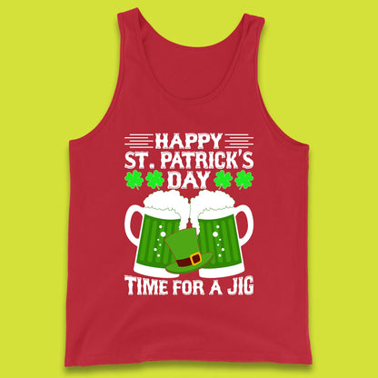 St. Patrick's Day Time For A Jig Tank Top