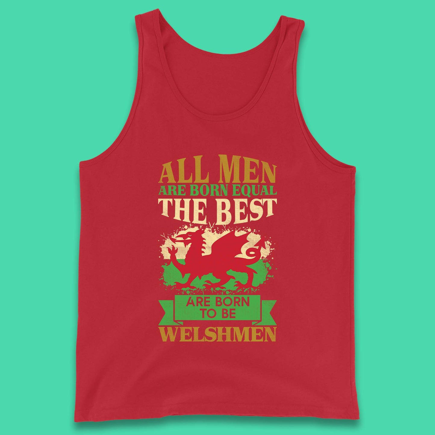 Born To Be Welshmen Tank Top
