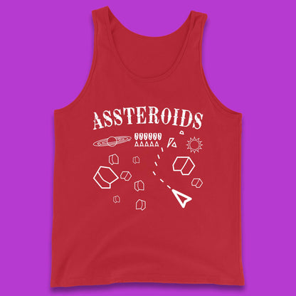 Assteroids Video Game Tank Top