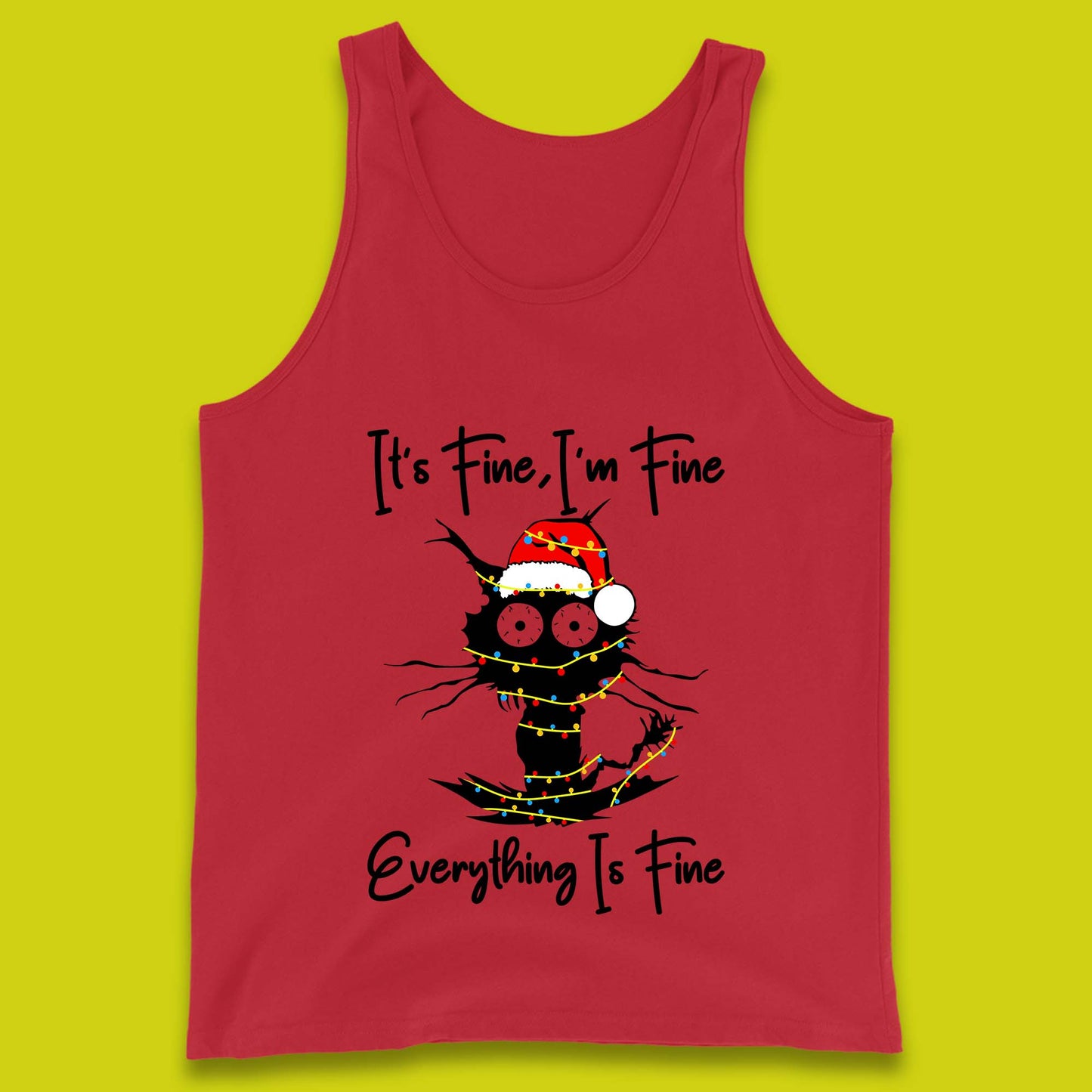 electrocuted cat tank top