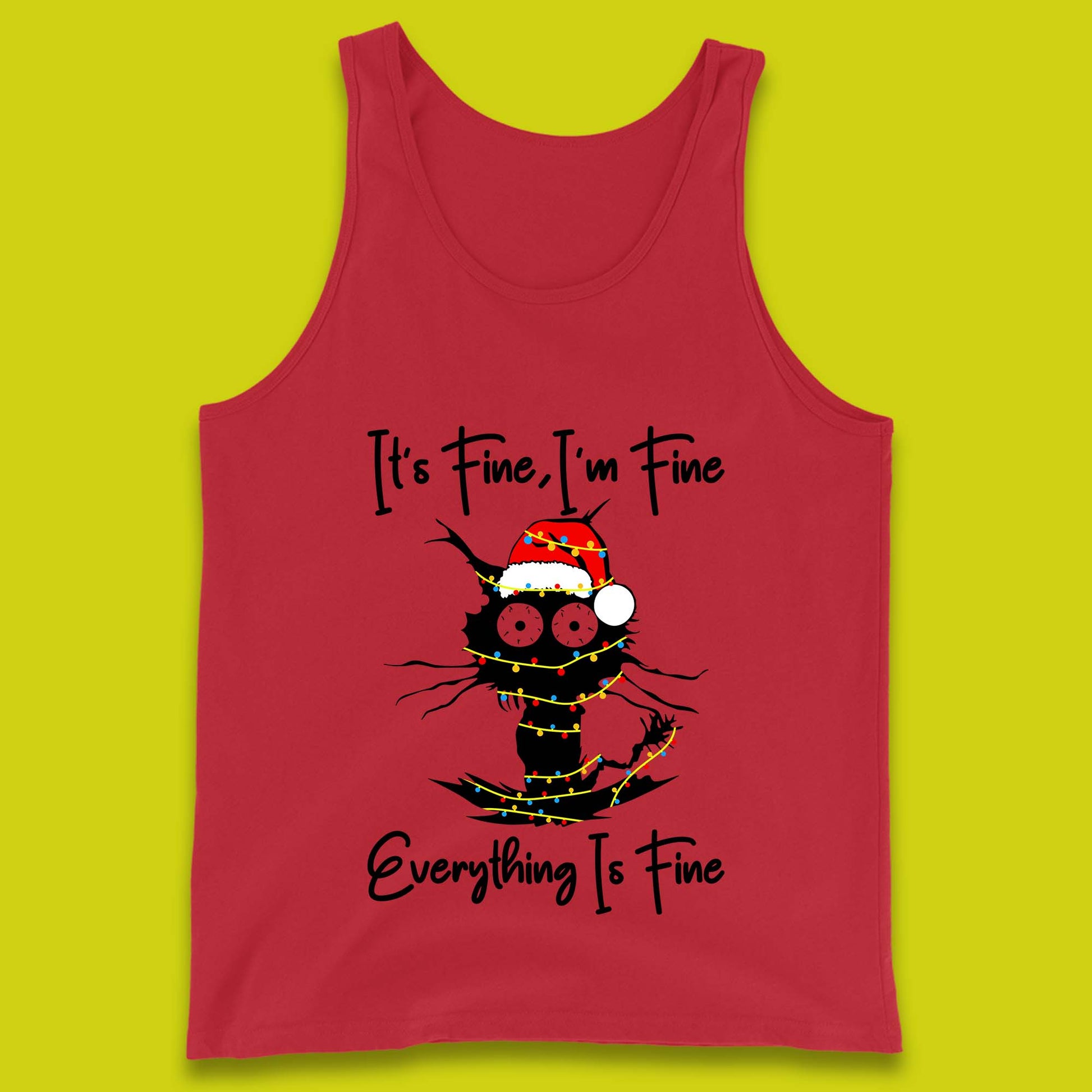 electrocuted cat tank top