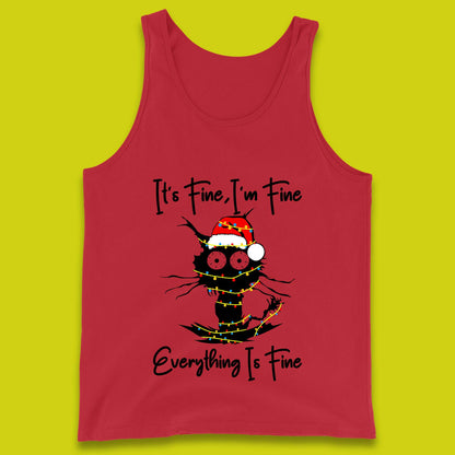 electrocuted cat tank top