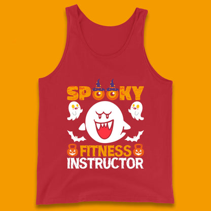 Halloween Spooky Fitness Instructor Super Mario Boo Halloween Costume Tank Top