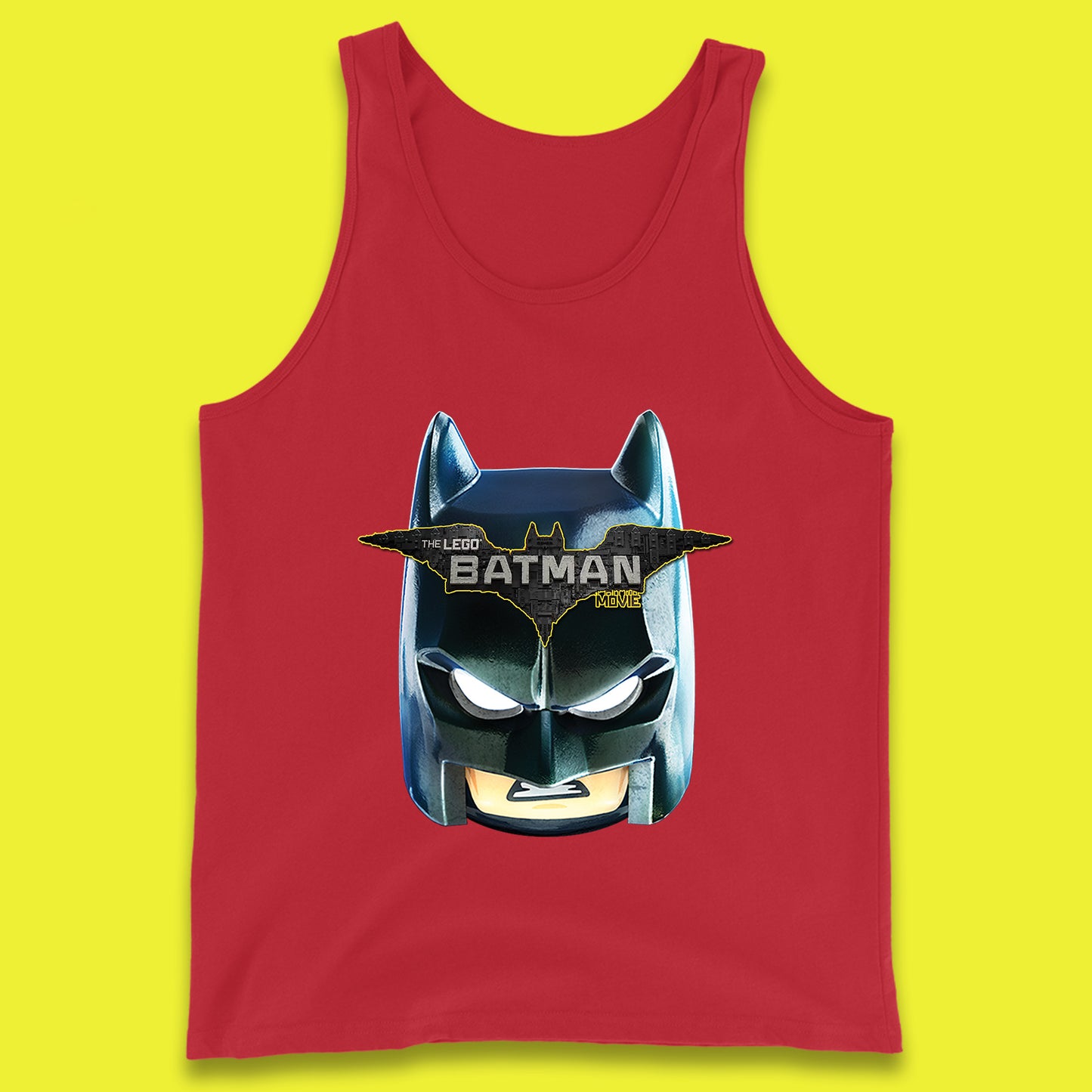 Lego Batman Head Lego Batman 3 Beyond Gotham The Lego Batman Movie DC Comics Tank Top
