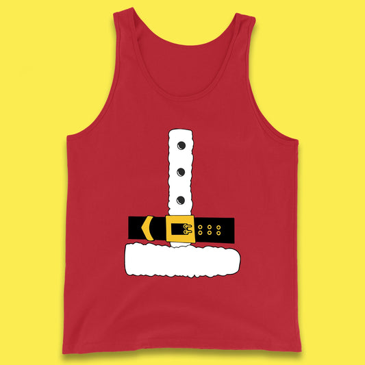 christmas santa claus costume tank top