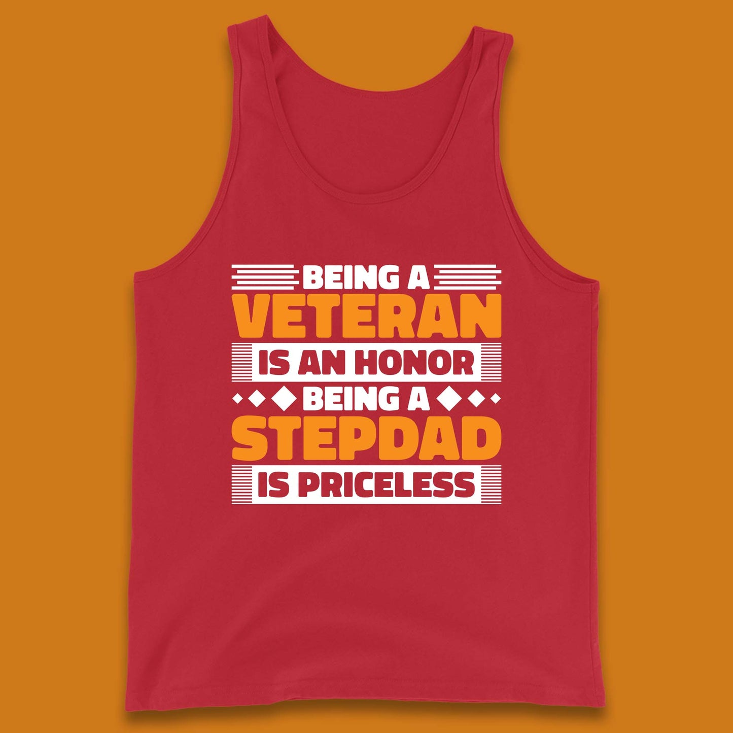 Veteran Stepdad Tank Top