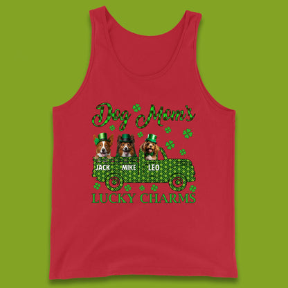 Personalised Dog Mom's Lucky Charms Tank Top