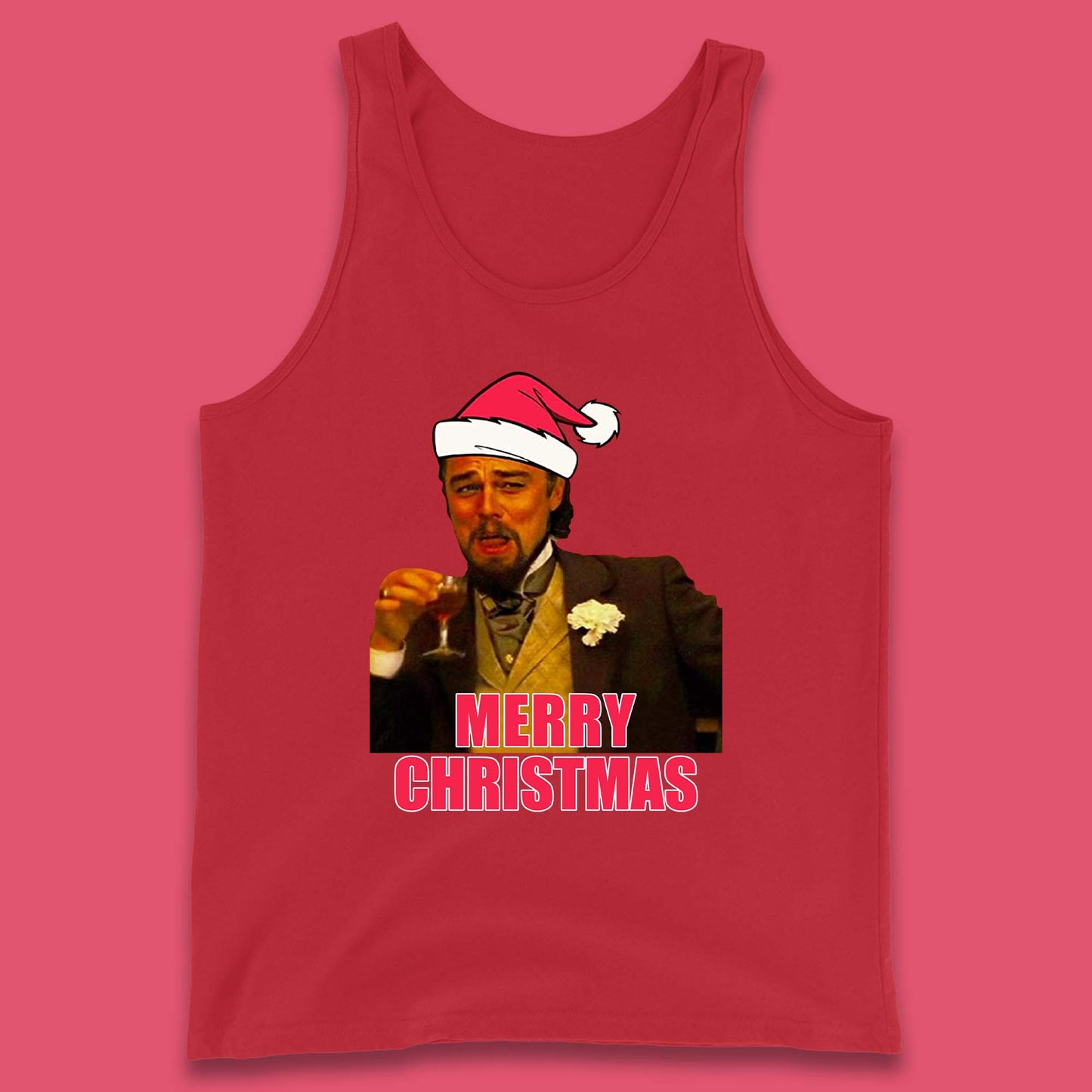 Leonardo DiCaprio Christmas Tank Top