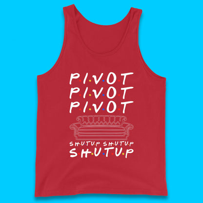 Friends Pivot Shut Up Shut Up Tank Top