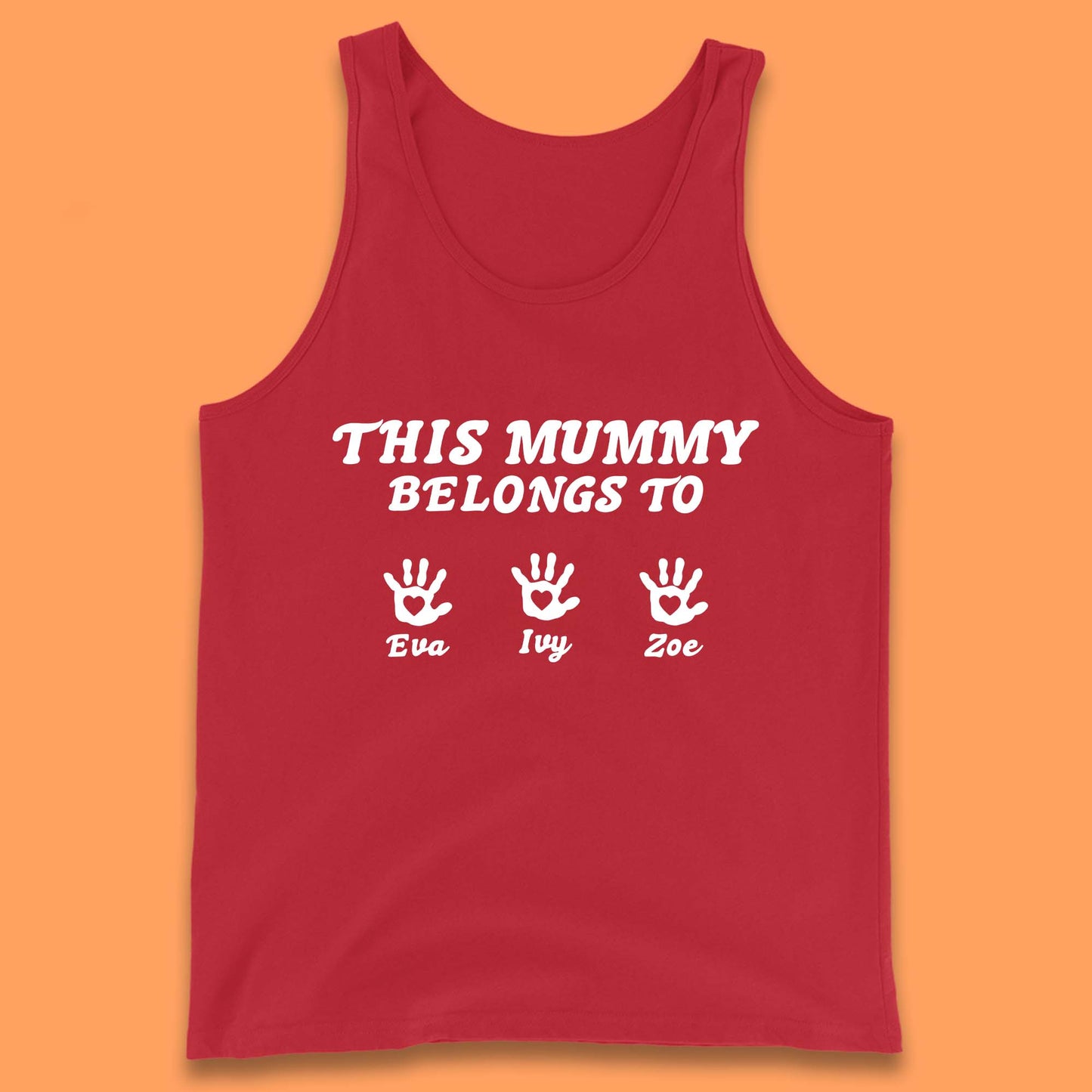 Personalised This Mummy Belongs Tank Top
