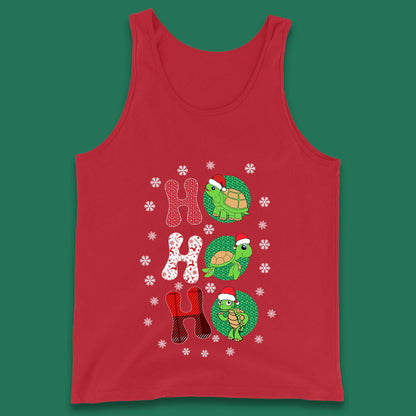 turtles santa tank top