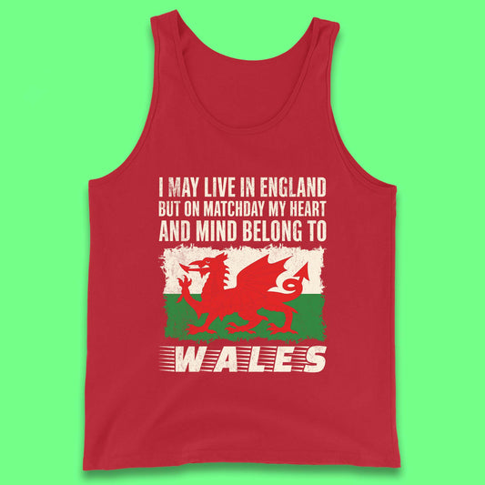 Wales Football Team Vest Top