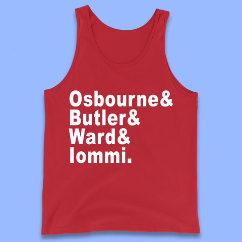 Osbourne & Butler & Ward & Iommi Tank Top