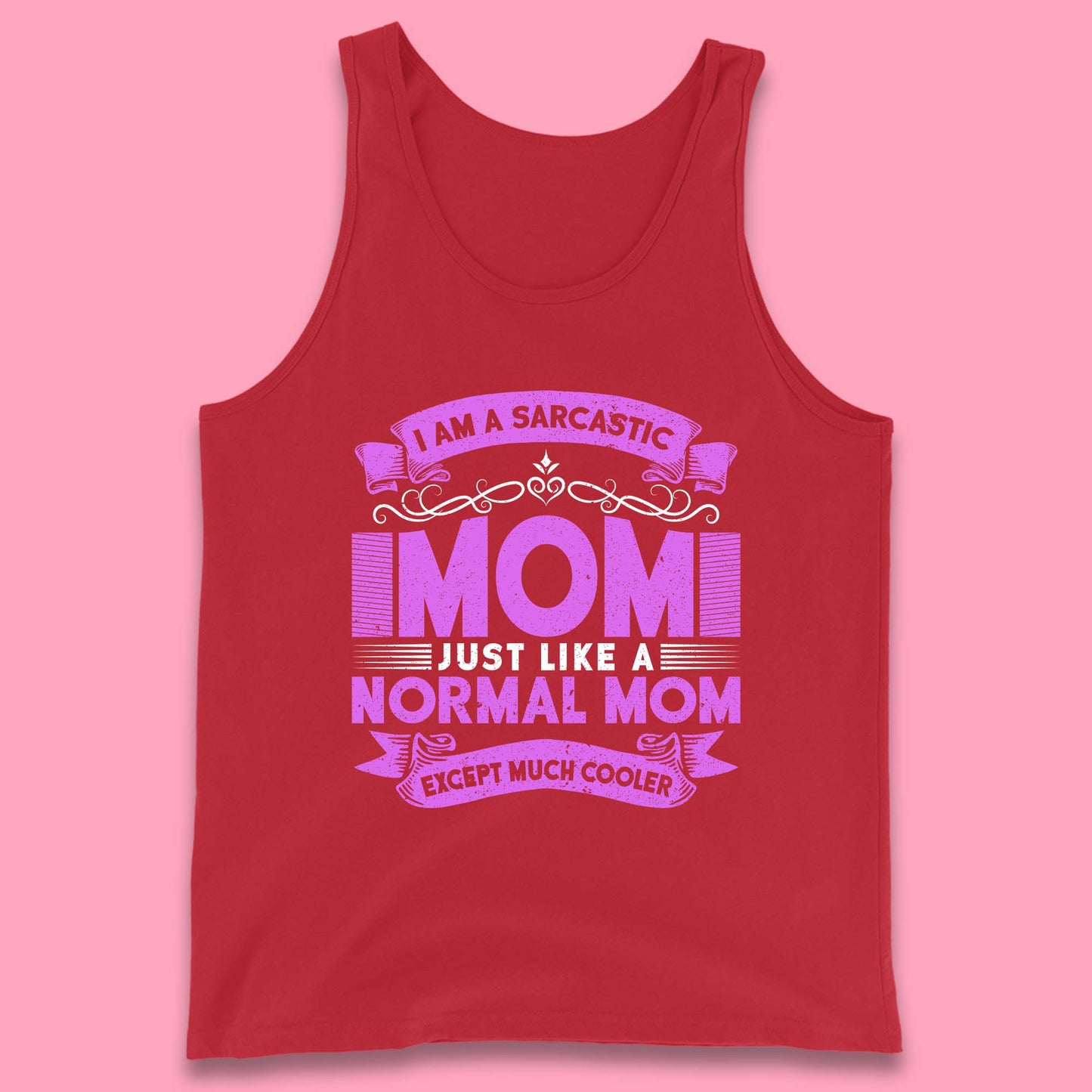 Sarcastic Mom Tank Top