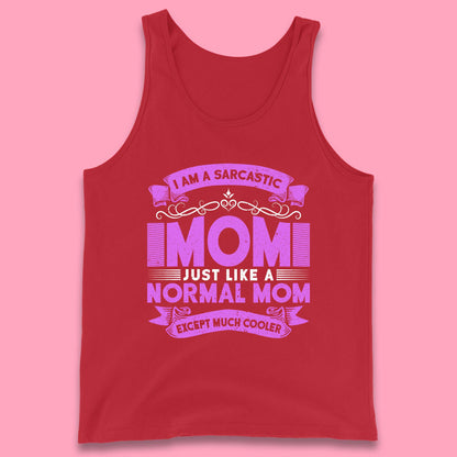 Sarcastic Mom Tank Top