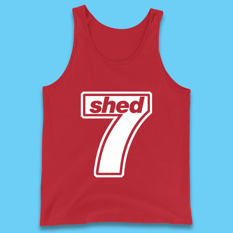 Shed Seven Rock Band Shed 7 Going For Gold Album Promo Alternative Indie Rock Britpop Band Tank Top