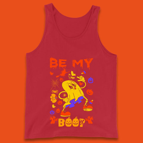 Bee My Boo Happy Halloween Boo Ghost Matching Costume Horror Scary Tank Top