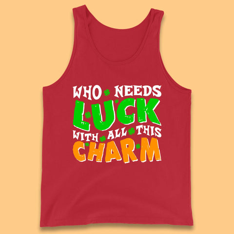 Luck With All This Charm Tank Top