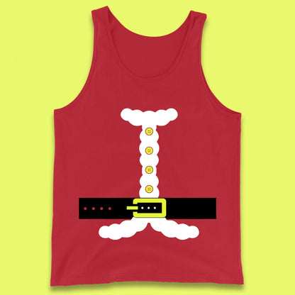 christmas santa claus costume tank top