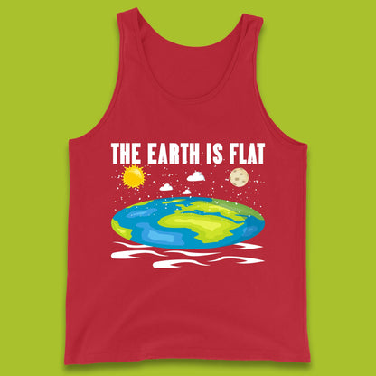 The Earth Is Flat Tank Top
