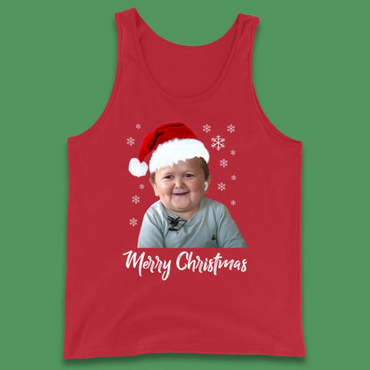 Santa Hasbulla Merry Christmas Tank Top
