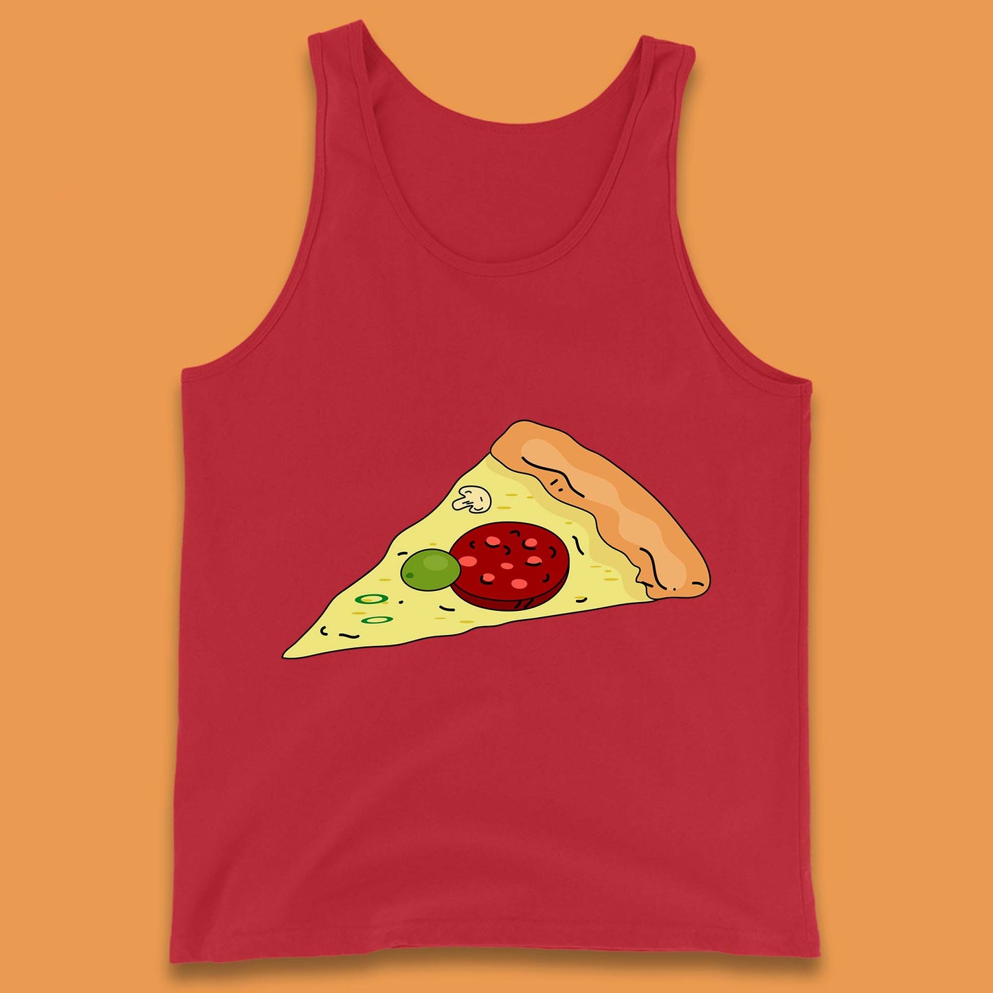 Italian Pizza Slice Pizzaologist Pizza Lover Pizza Holic Pizza Addict Tank Top