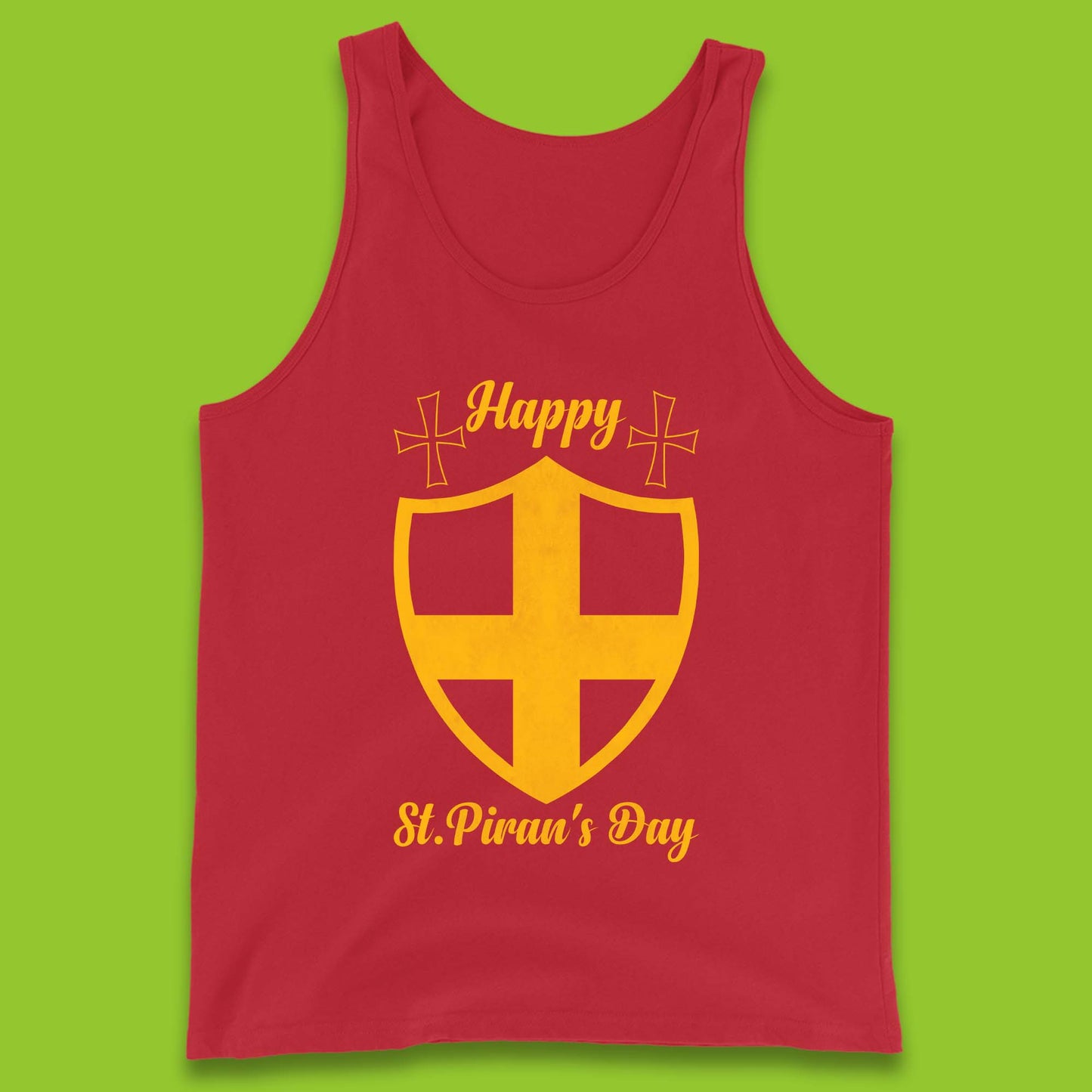 Happy St. Piran's Day Tank Top