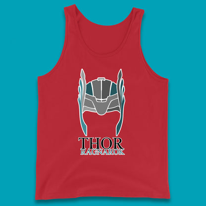Thor Ragnarok Marvel Avenger Thor Helmet Superhero Movie Character Thor Helmet Ragnarok Tank Top