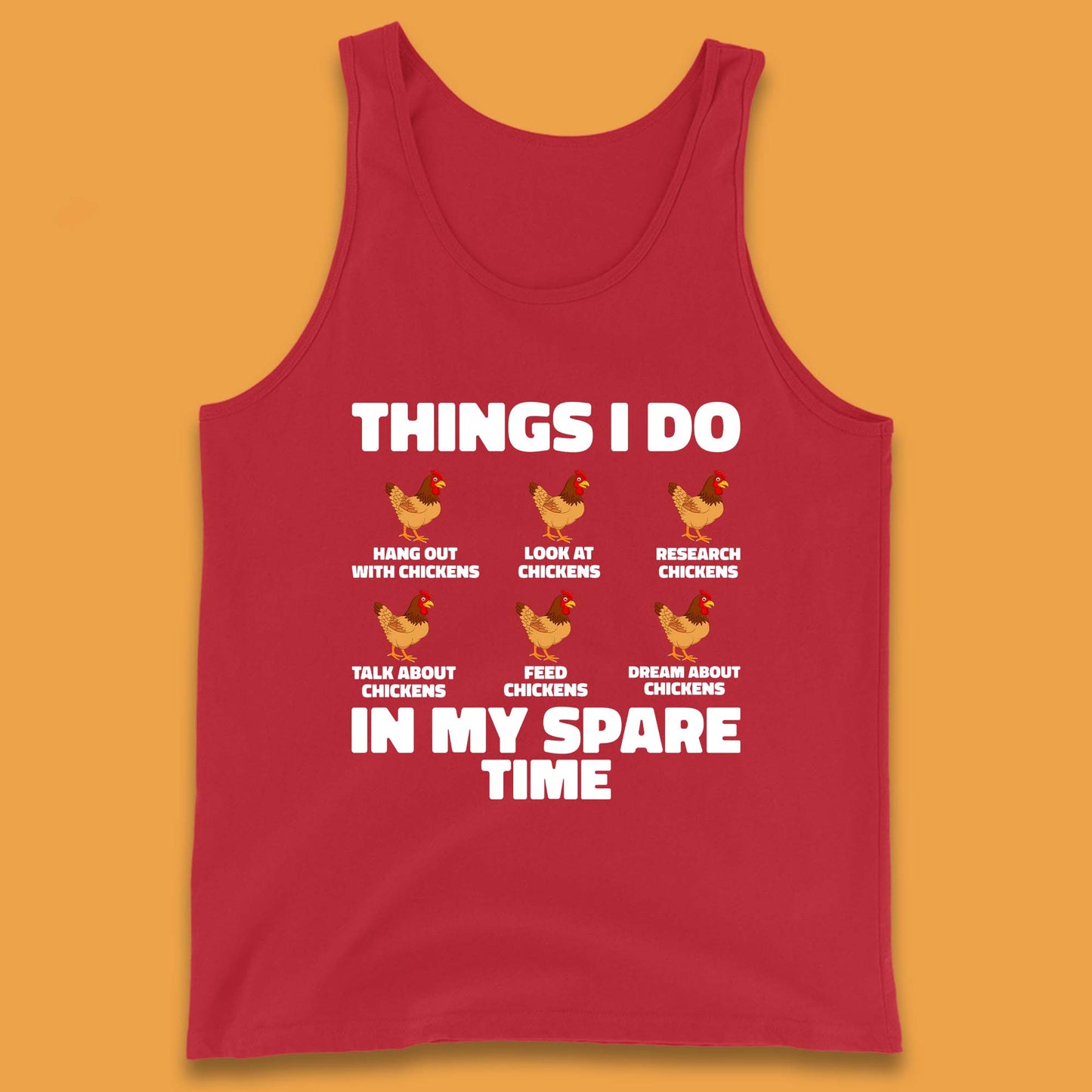 Chickens Things Tank Top