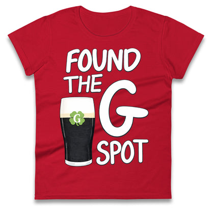 Found The G Spot Guinness Ladies T Shirt