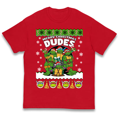 Ninja Turtles Christmas Kids T Shirt