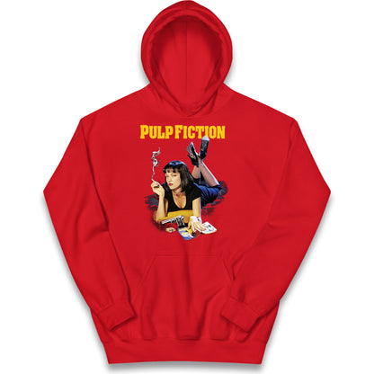 Uma Thurman Pulp Fiction Kids Hoodie