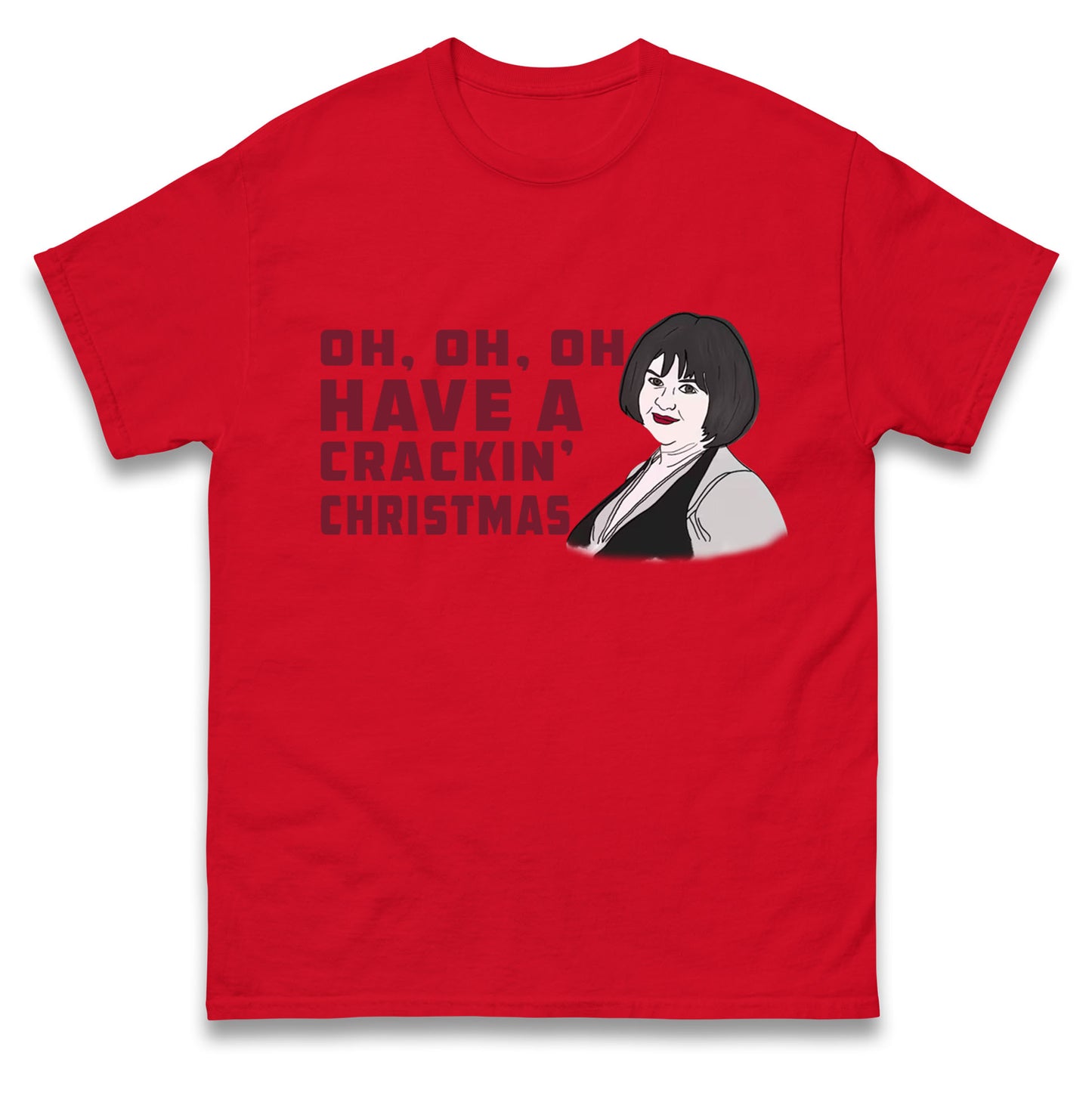Oh My Crackin Christmas Nessa Gavin And Stacey t shirt