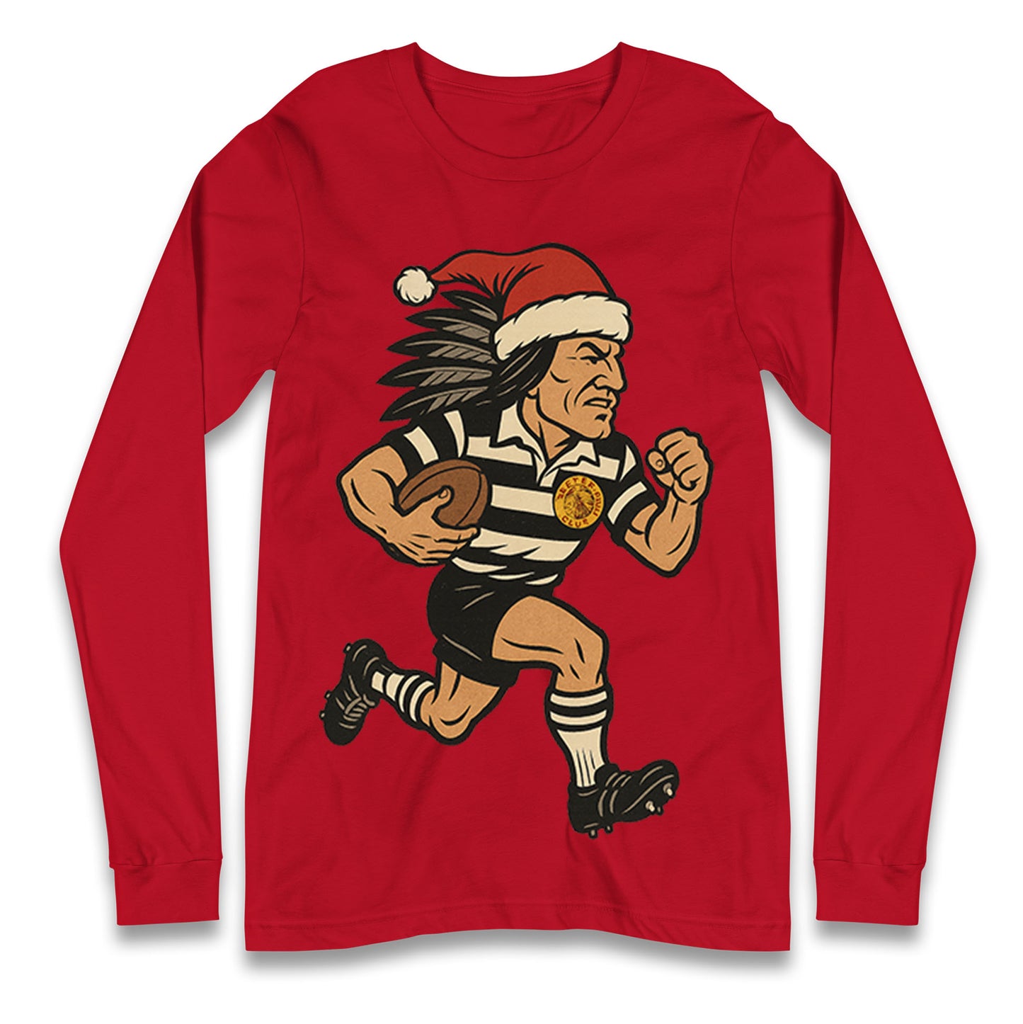 Newcastle Falcons Christmas Longsleeve T Shirt