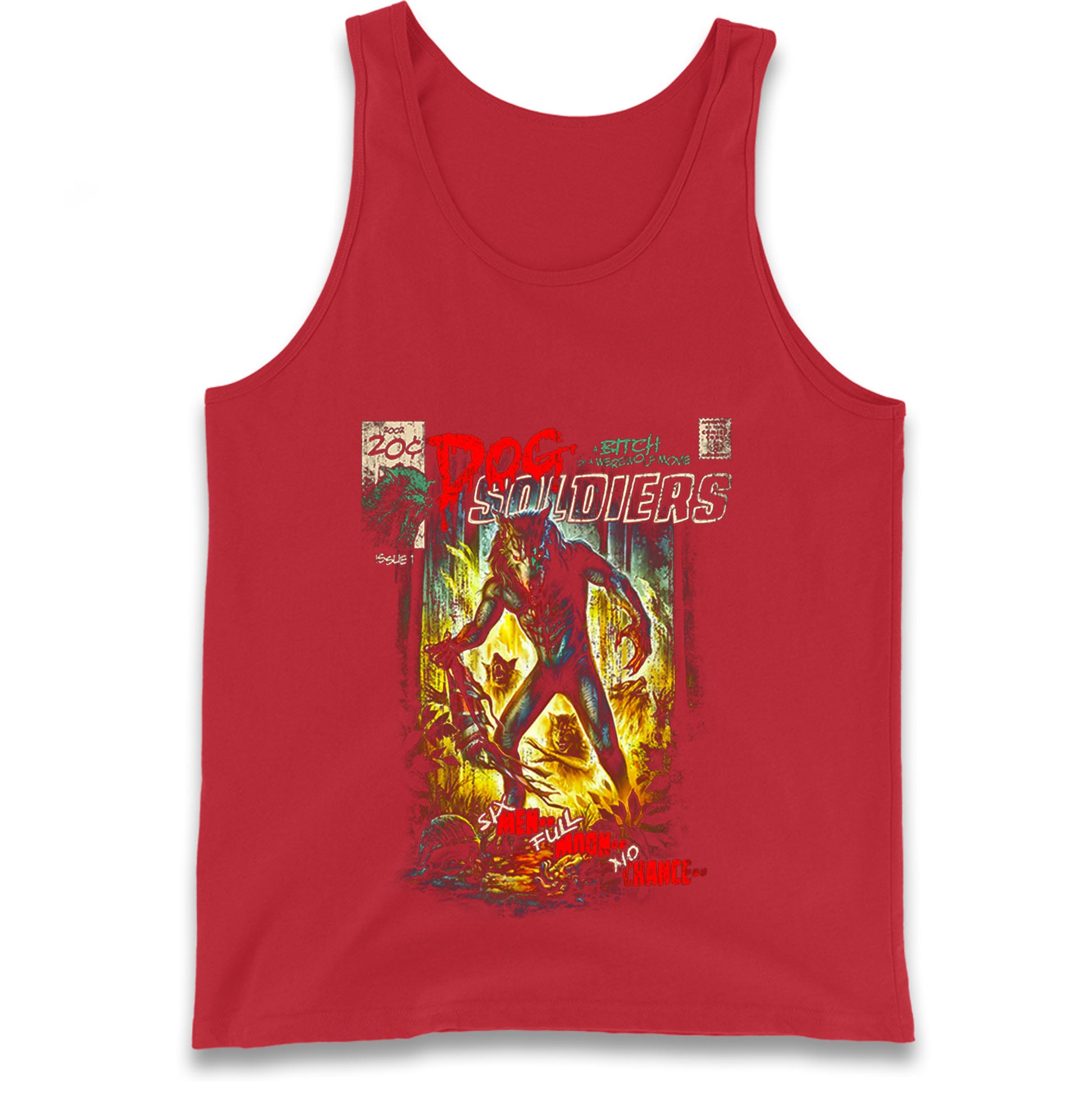 Dog Soldiers A Bitch Of A Werewolf Tank Top