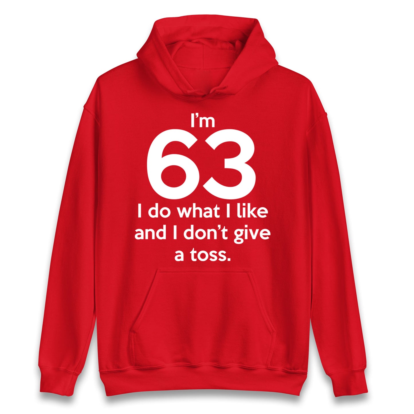 63rd Birthday Hoodie