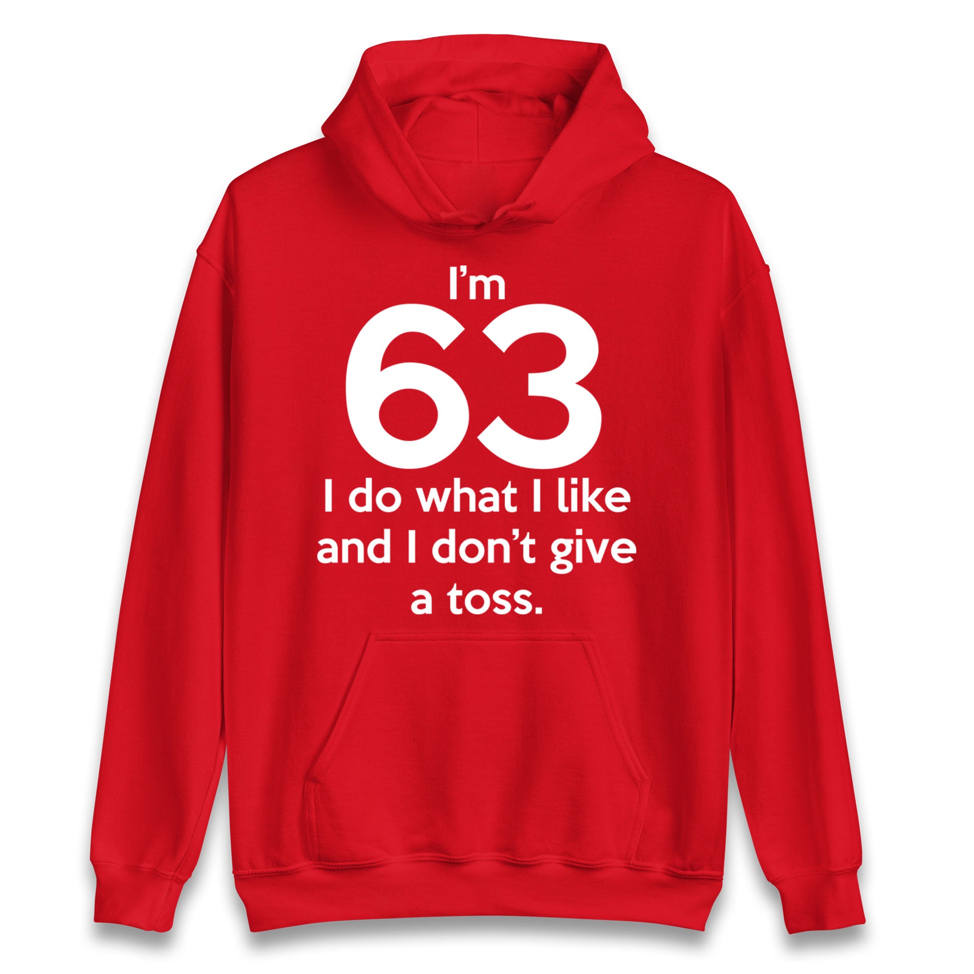 63rd Birthday Hoodie